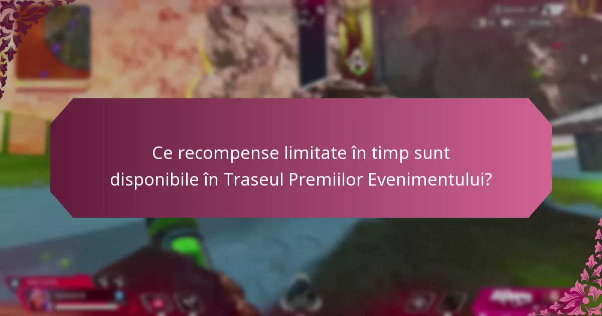 Cum particip la Traseul Premiilor Evenimentului?
