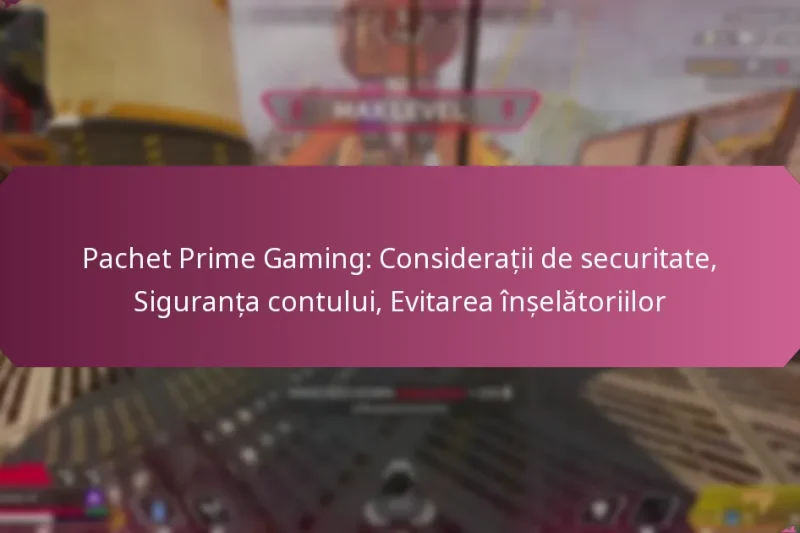 Pachet Prime Gaming: Considerații de securitate, Siguranța contului, Evitarea înșelătoriilor